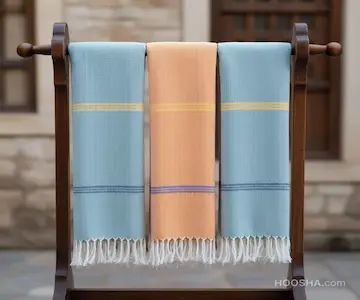 حوله دست بافت حمام