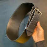 کمربند چرم طبیعی بدنسازی